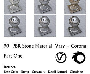 30 PBR Stone Materials Part 1