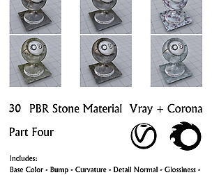 30 PBR Stone Materials Part 4