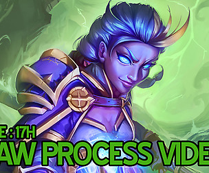 Jaina Proudmoore - Raw process video (17H)