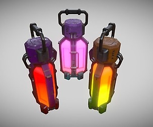 Sci-fi energy batteries
