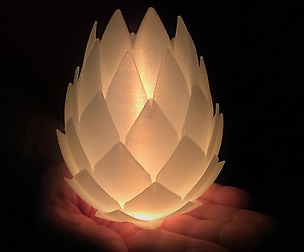 Pine Cone Tealight Candle Holder