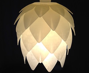 Pine Cone Lampshade 3D print model