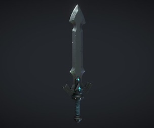 Stylized Fantasy Sword