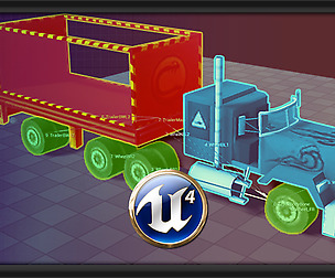 Dynamic Vehicle Setup in Unreal 4