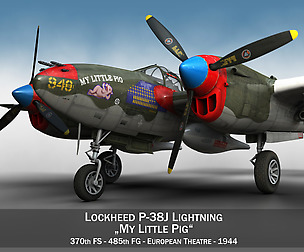 Lockheed P-38 Lightning - My little Pig