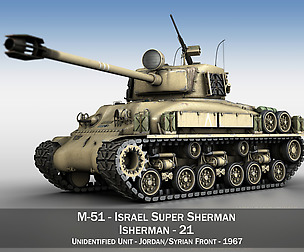 M51 Israel Super Sherman - 21