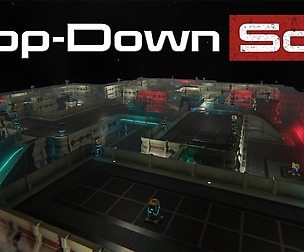 Top-Down Scifi modular Environment