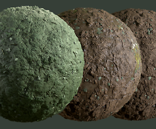 Mud Terrain PBR Substance