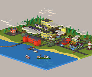 administrative buildings