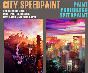 CITY SCAPE - Speedpaint or Photobash