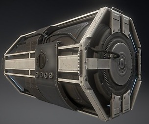 Futuristic Emergency Backup Generator