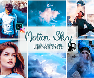Motion sky instagram presets mobile pc