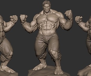 Hulk 3d Model