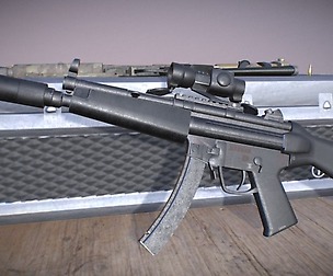 MP5 A2 - Game Ready - Low-poly 3D model