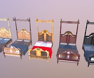 Bed M01 - The Marquis Collection
