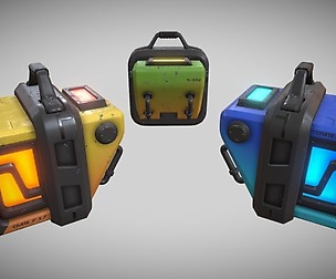 Sci-fi crates