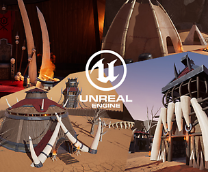 [UE4] Stylized Orc Village