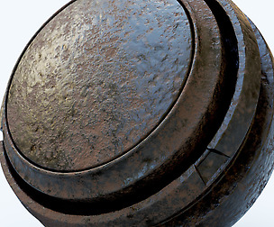 Old Iron Rusted - Smart Material