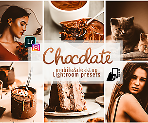 Chocolate presets, mobile pc brown presets