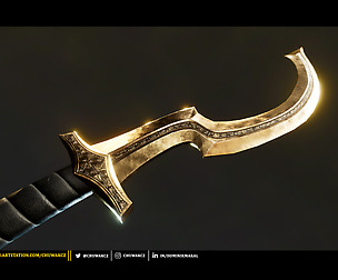 Egyptian Khopes - Bronze Version - Game ready