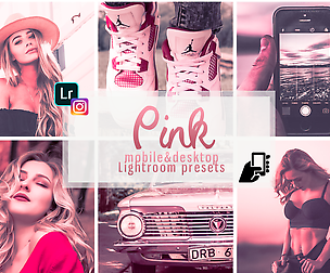Pink presets lightroom mobile pc