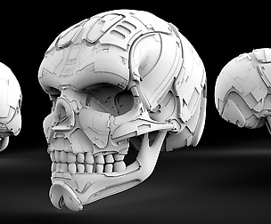 Greeble Skull