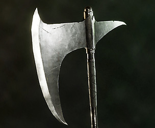 Dragonslayers Crescent Axe - PBR game ready