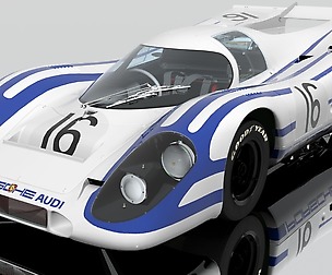 Porsche 917K – Racing Livery #16 | 3D Model (PBR) 3ds Max, FBX, OBJ