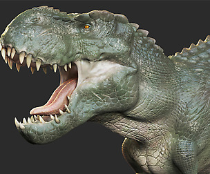 Realistic Dinosaur Sculpting & Texturing in Zbrush