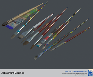 Artist Paint Brushes