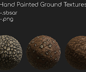 Hand Painted Ground Textures - 3Pack