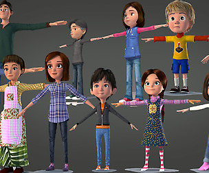 TOON CHARACTER BUNDLE 2