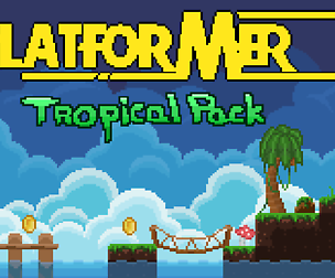 2D Pixel Art Platformer Pack ( Tropical )