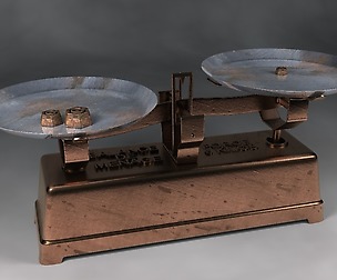 Old balance 3D model