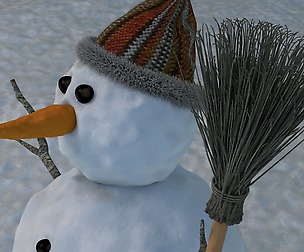 Snowman 3D model