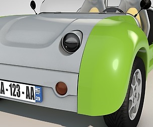 Acrea Zest 3D model