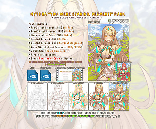 Mythra "You Were Staring, Pervert!" Pack