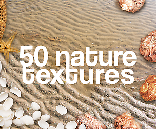 50 Nature textures beach sea grass