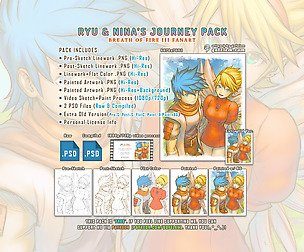 Ryu & Nina's Journey Pack