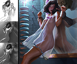 Mirror Terror Painting Full Video Process