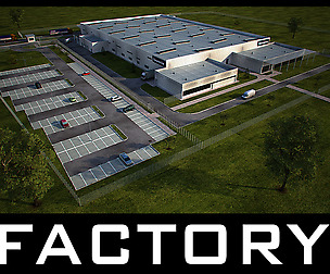 industrial building full scene (Render Redy)