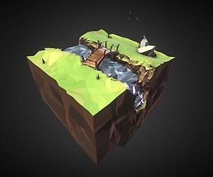 Low Poly Island