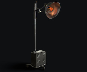 Retro Medical Floor Lamp
