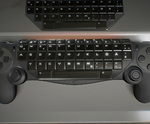 Gamepad Keyboard Hybrid