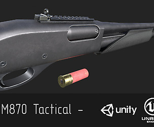 M870 Tactical Shotgun