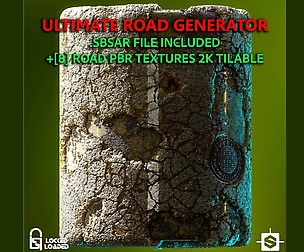 ULTIMATE Road Gen - Textures & .SBSAR Included