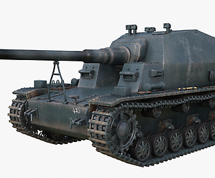 Tank 10.5 CM K18 Auf Panzer Mental Ray