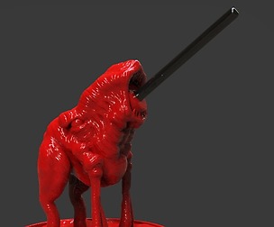 Pen Holder Creature from the Sand
