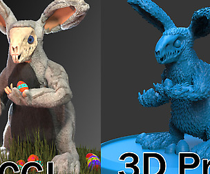 Wendigo Eastern Rabbit Monster