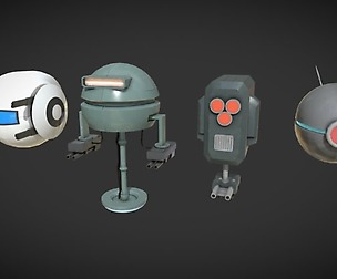 Drones - UE4, Unity, Blender